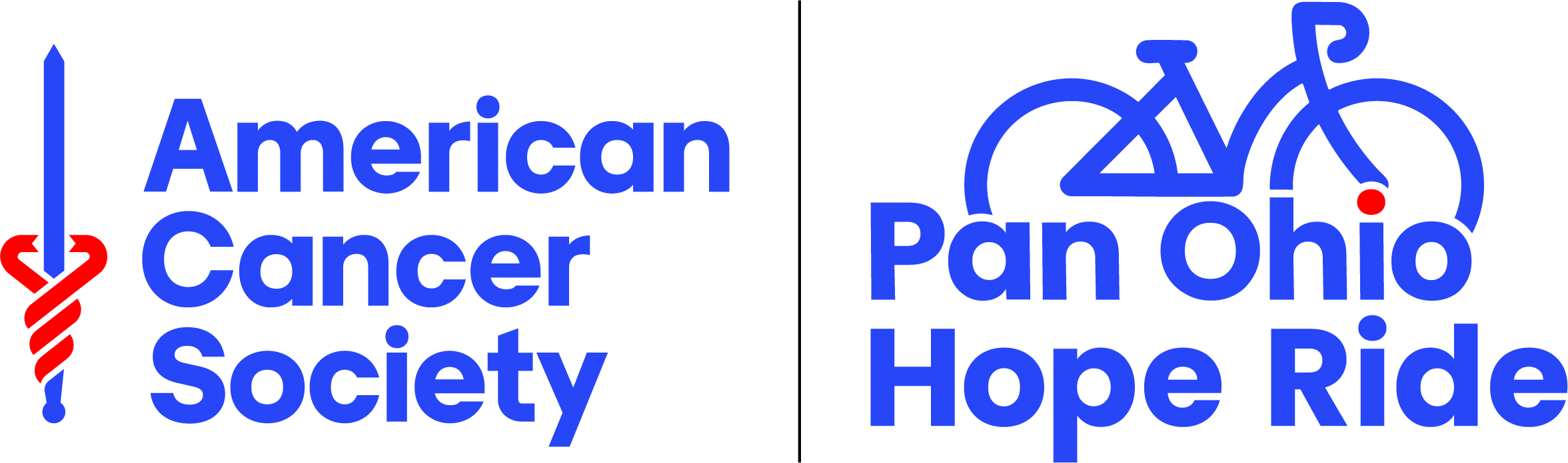 American Cancer Society Pan Ohio Hope Ride (Transparent Logo)